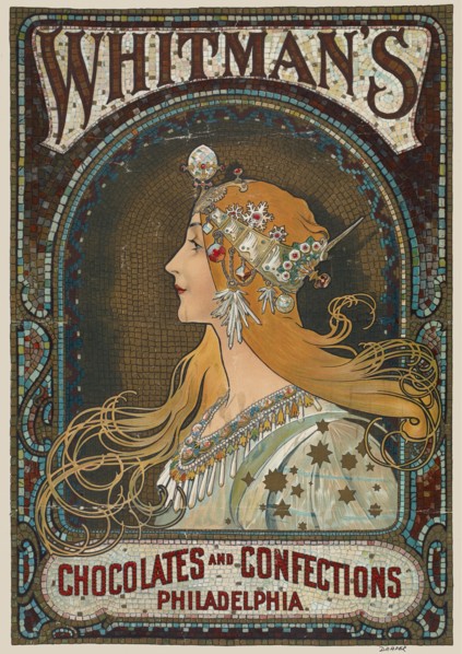 Whitman's chocolates and confections. Philadelphia , c. 1900. Private Collection.