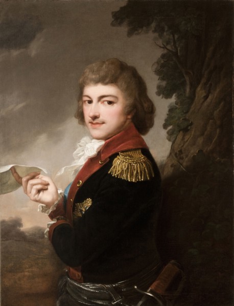 Portrait of the composer Michael Kleophas Oginski (1765-1833), 1793. Found in the collection of the Muzeum Narodowe, Krakow.