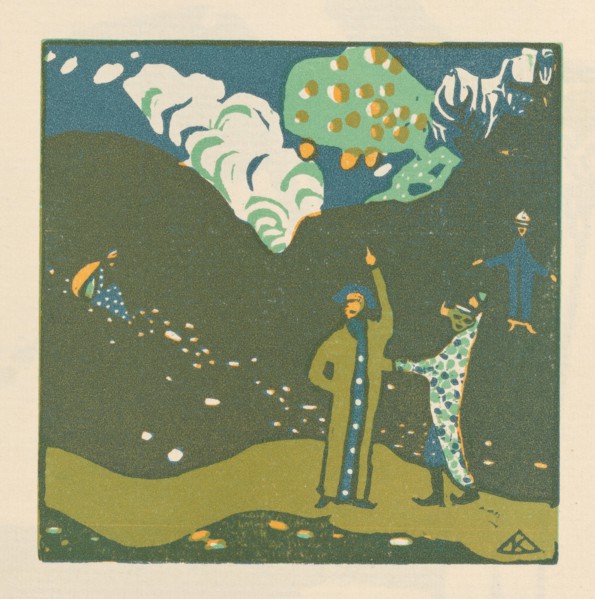 Apple Tree (Apfelbaum). From Klänge (Sounds) , 1913. Private Collection.