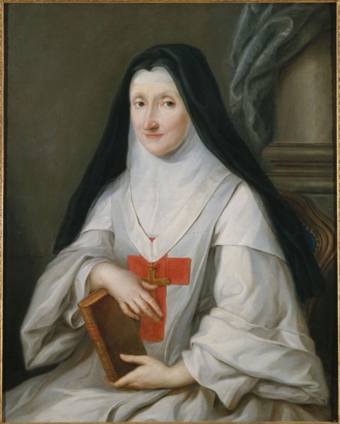 Madame de Montpeyroux, abbess of Port-Royal de Paris, 14th arrondissement, 1781.