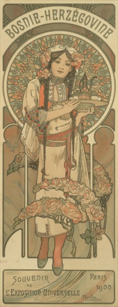 Bosnie-Herzégovine. L'exposition universelle, Paris, 1900, 1900. Private Collection.