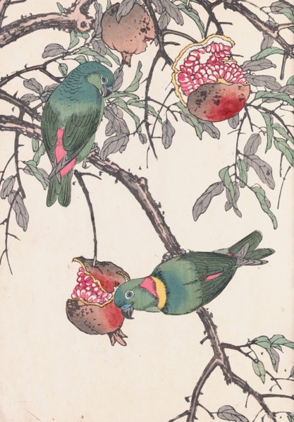 The Four Seasons Bird and Flower Albums (Keinen Kacho Gafu), 1891-1892. Private Collection.