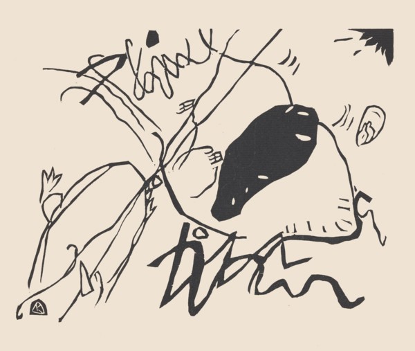 Black Spot (Schwarzer Fleck). From Klänge (Sounds) , 1913. Private Collection.