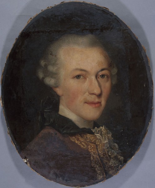 Portrait of Jean-Baptiste Leloir, great-grandfather of the painter Maurice Leloir, between 1701 and 1800.