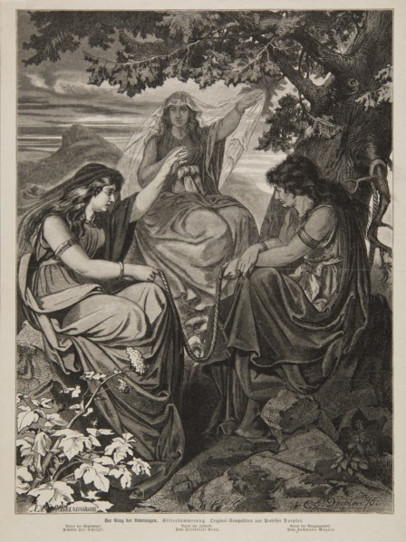 Der Ring des Nibelungen. The Twilight of the Gods , End of 1870s-Early 1880s. Private Collection.