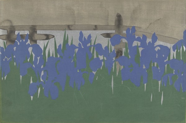 Yatsuhashi (Eight Bridges). From the series "A World of Things (Momoyogusa)", 1909-1910. Private Collection.