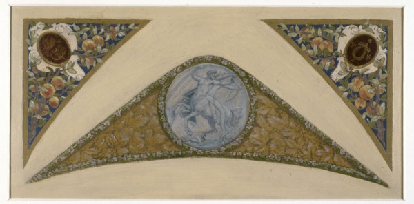 Sketch for the festive staircase of the Hotel de Ville in Paris: Sagittarius, between 1888 and 1898.