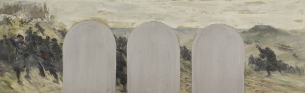 Esquisse pour le cabinet du préfet de l'Hôtel de Ville de Paris : La défense extérieure, 1870, 1889.