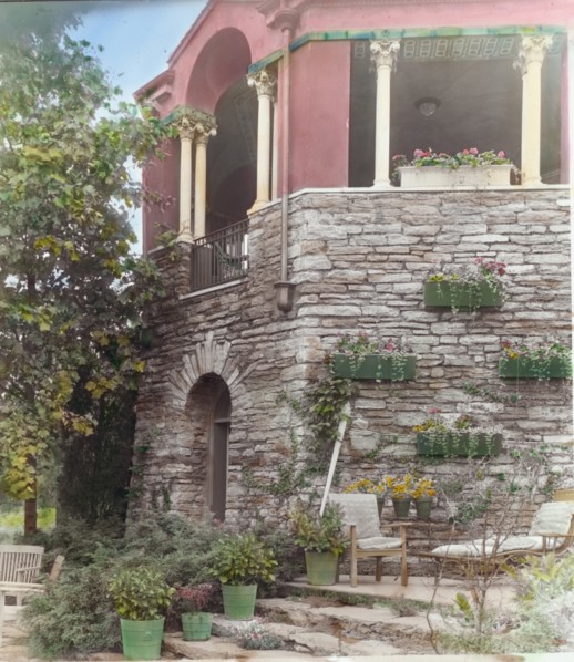 Rock Rose, Edward K. Rowland house, 200 Pine Tree Road, Radnor, Pennsylvania, 1920. Creator: Frances Benjamin Johnston.