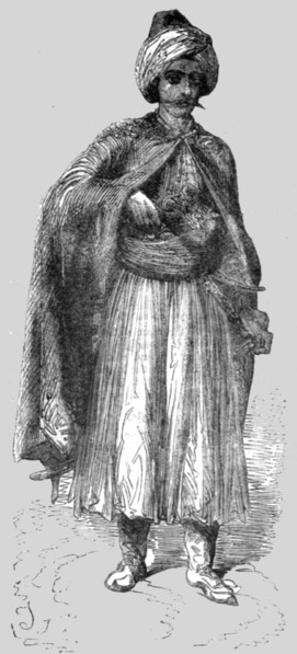 'Murad Bey, Chief of the Bashi-Bazouks', 1854. Creator: Unknown.