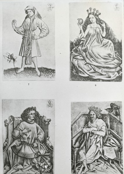 Reproduction of prints showing four figures, between 1915 and 1925. Creator: Frances Benjamin Johnston.