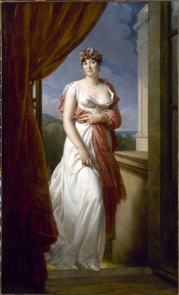Portrait de Theresia Cabarrus (1773-1835), épouse Tallien, puis princesse de Caraman-Chimay, c1805.