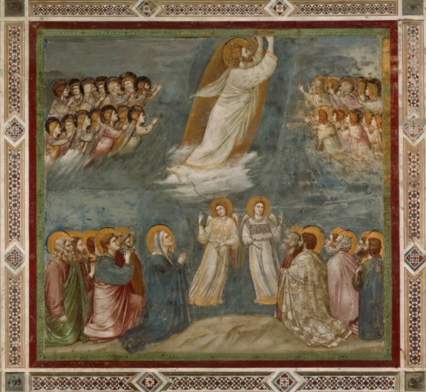 The Ascension of Christ (From the cycles of The Life of Christ), 1304-1306. Creator: Giotto di Bondone (1266-1377).