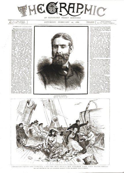 'The Graphic, Front Cover February 20th. 1886', 1886.  Creator: Unknown.