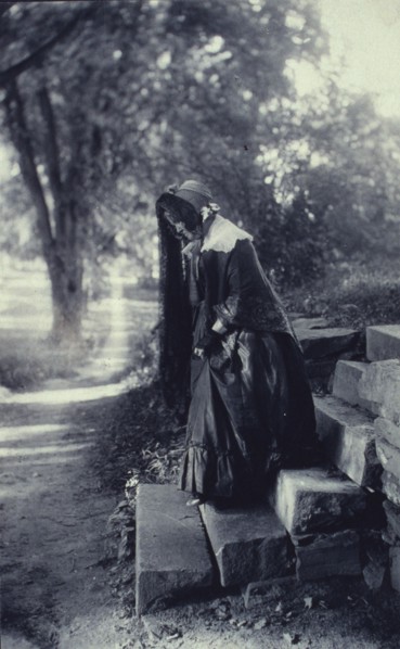 Calls in Cranford, c1900. Creator: Frances S. Allen.