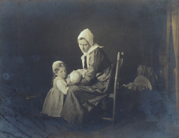The babe, 1901. Creator: Myra Albert Wiggins.