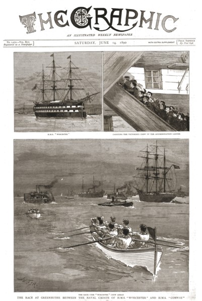 ''The Graphic, Front Cover Saturday June 14, 1890', 1890. Creator: Unknown.