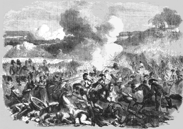 'Engagement before Silistria; The Siege of Silistria', 1854. Creator: Unknown.