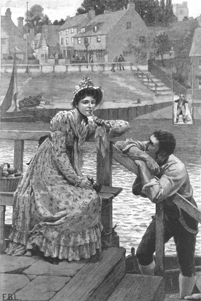 ''None so Deaf as those who won't Hear'; after E. Blair Leighton', 1890. Creator: Unknown.