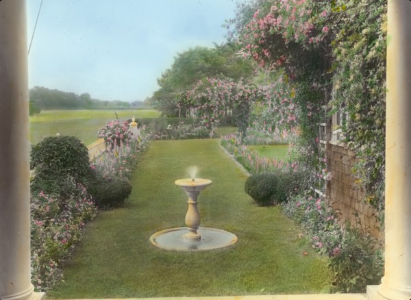 Westlawn, Edward Tiffany Dyer house, Great Plains Road, Southampton, New York, 1914. Creator: Frances Benjamin Johnston.
