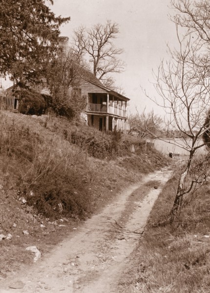 Port Royal house, Port Royal, Caroline County, Virginia, between 1927 and 1929. Creator: Frances Benjamin Johnston.