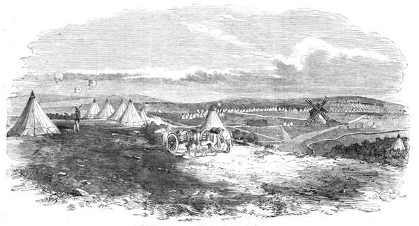 The Siege of Sebastopol - part of Captain Wodehouse's Battery, 1854. Creator: Unknown.