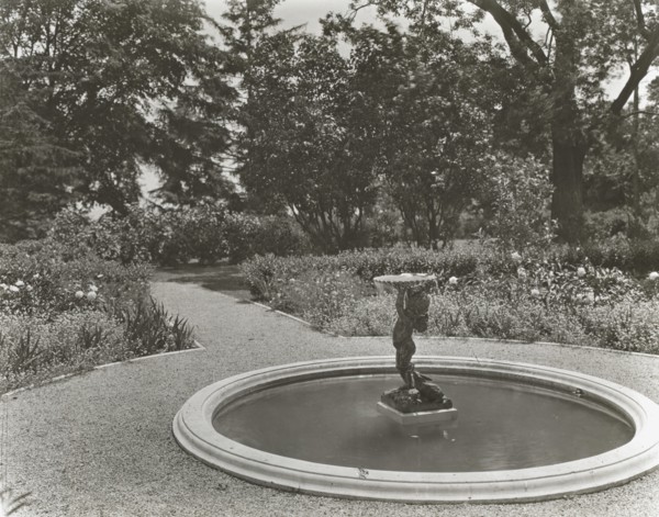 Lake Terrace, John Stoughton Newberry, Jr., house, 99 Lake Shore Drive, Grosse Pointe..., 1917. Creator: Frances Benjamin Johnston.