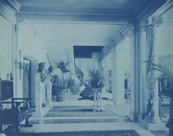 Mary Scott Townsend House, Wash., D.C.: Hallway of lobby, c1910. Creator: Frances Benjamin Johnston.