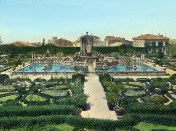 Villa Lante, Bagnaia, Lazio, Italy, 1925. Creator: Frances Benjamin Johnston.