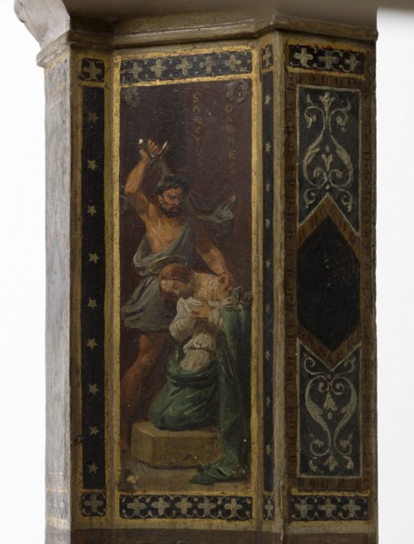 Maquette du décor de la chapelle des Morts (dite chapelle des Ames) église Notre-Dame..., c.1836. Creator: Merry Joseph Blondel.