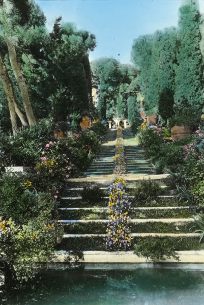 Villa Torre Clementina, Louis Antoine Stern house, Avenue Impe´ratrice Euge´nie..., France, 1925. Creator: Frances Benjamin Johnston.