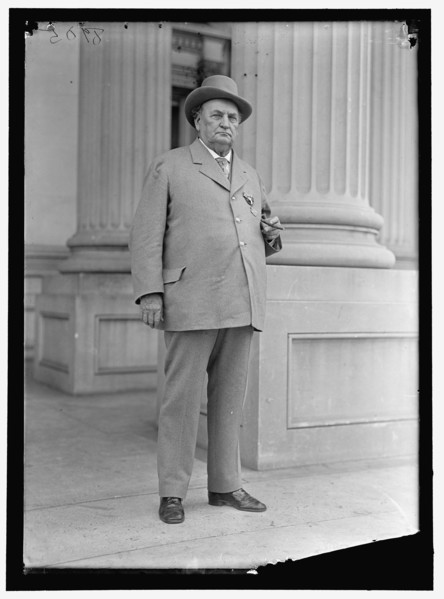 John Hollis Bankhead, Represetative from Alabama, between 1916 and 1918. Creator: Harris & Ewing.