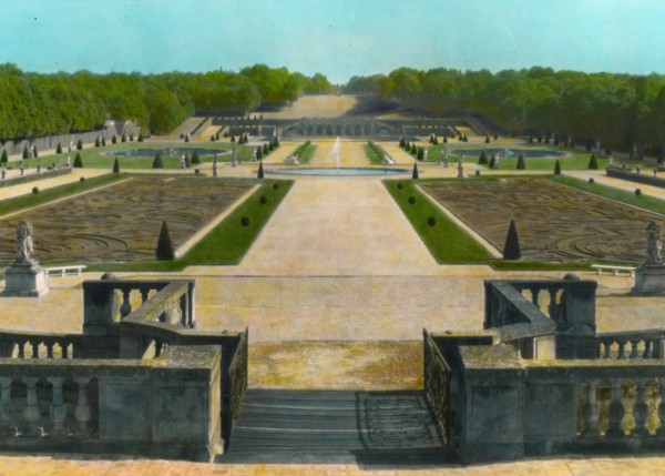 Chateau of Vaux-Le-Vicomte, Maincy, Seine-et-Marne, France, 1925. Creator: Frances Benjamin Johnston.
