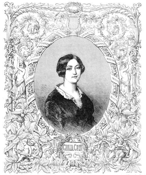 Giulia Grisi, 1854. Creator: Unknown.