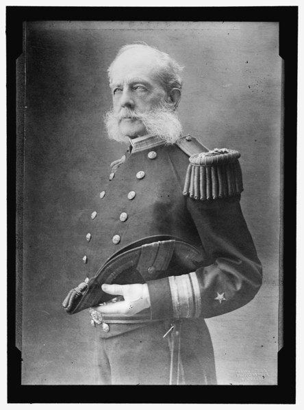 Admiral Stephen B. Luce, US Navy, between 1910 and 1917.  Creator: Harris & Ewing.