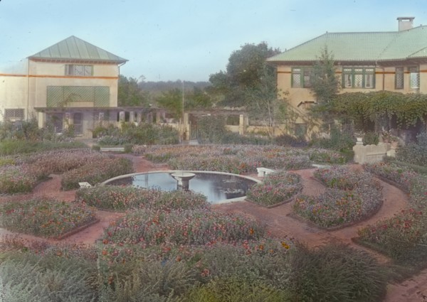Pre`s Choisis, Albert Herter house, Georgica Pond, East Hampton, New York, 1913. Creator: Frances Benjamin Johnston.