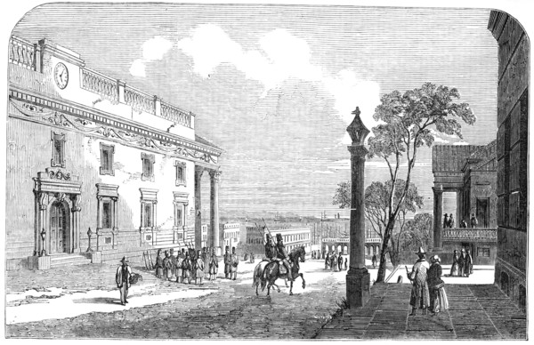Odessa - The Theatre, 1854. Creator: Unknown.