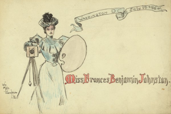 Miss Frances Benjamin Johnston, Washington DC, July 19, '96. Creator: Frances Benjamin Johnston.