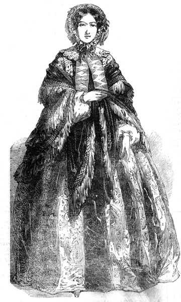 Paris Fashions for October, 1854. Creator: Unknown.