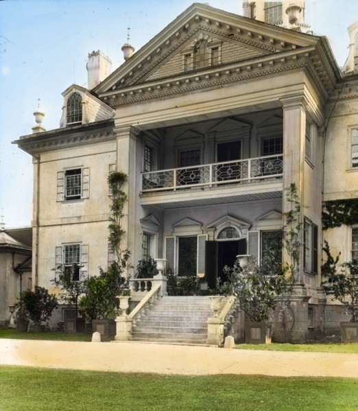 Hampton, John Ridgely house, Hampton Lane, Towson, Maryland, c1915. Creator: Frances Benjamin Johnston.