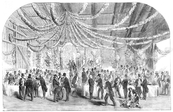 Collation, at the Opening of the Norwegian Trunk Railway, 1854. Creator: Unknown.