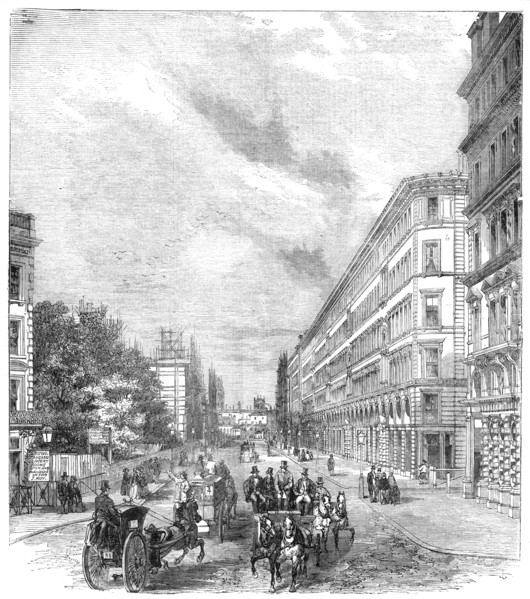 Victoria-Street, Westminster, 1854. Creator: Unknown.