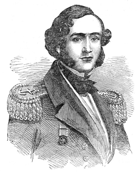 Captain William Hutcheson Hall, R.N., F.R.S., 1854. Creator: Unknown.