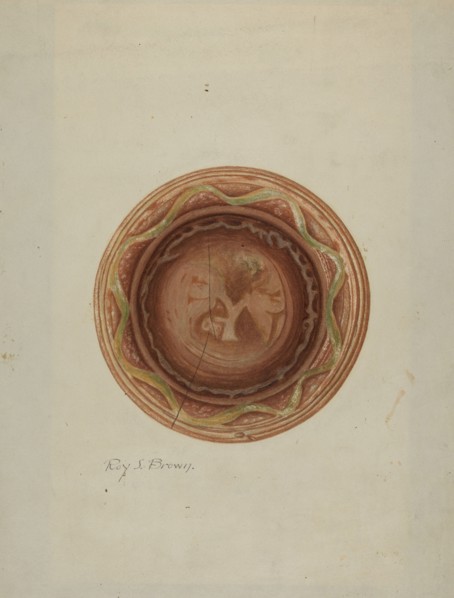 Plate.