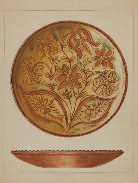 Plate.