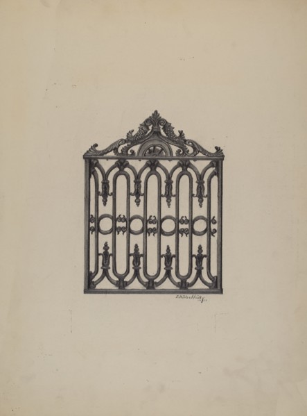 Gate, 1937.