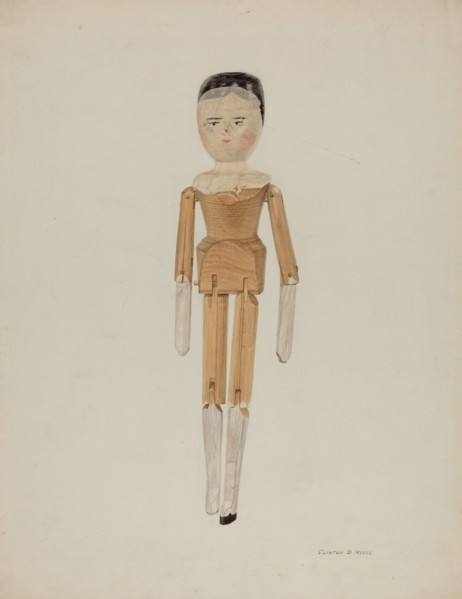 Doll, c. 1940.