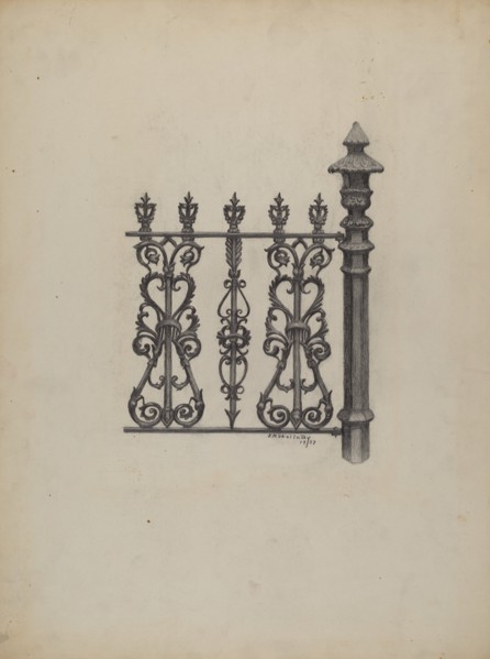 Fencing, 1937.