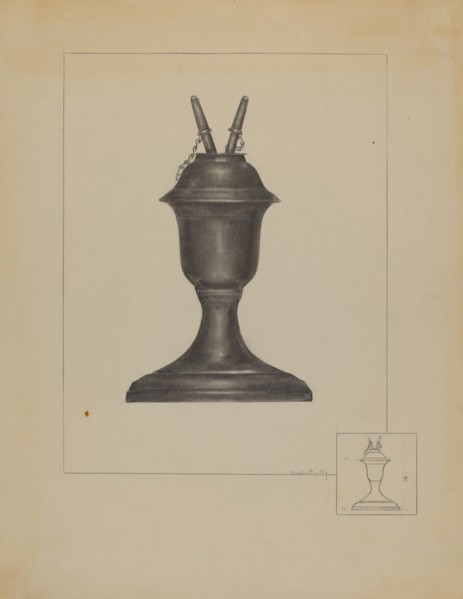 Lamp, c. 1936.
