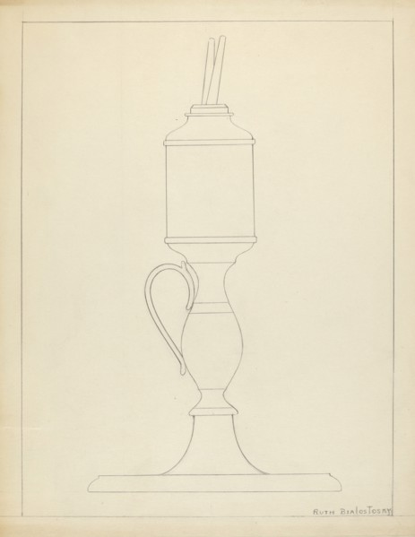 Lamp, c. 1936.